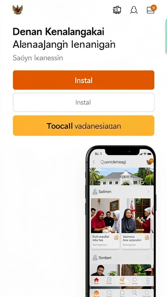 5rt - Tampilan awal permainan yang menarik dan user-friendly.
