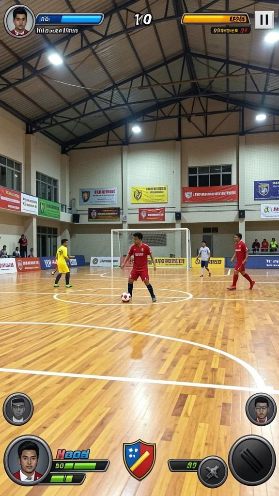 cuangila - Tampilan menu awal yang menarik dan mudah dinavigasi.