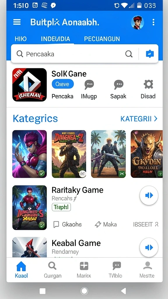 rajazeus - Tampilan awal yang menarik dan memikat.