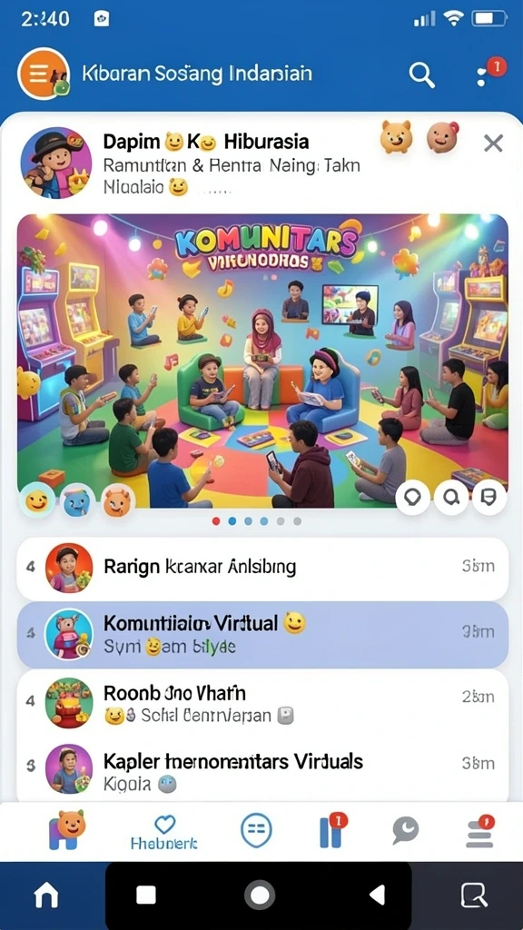 super805 - Tampilan grafis yang mengesankan dan penuh warna.